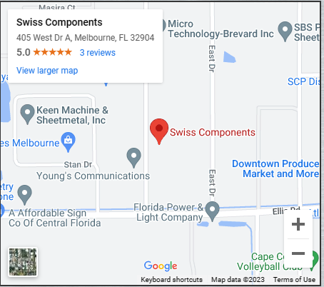 SwissComponents's tweet photo. Swiss Components, Inc. was founded in 2000! We have the knowledge and expertise to get your project done correctly and on-time, if you have a deadline approaching and need a company that will work quickly and flawlessly, give us a call today @ 321-723-6729 https://t.co/yAutyN6Q8v