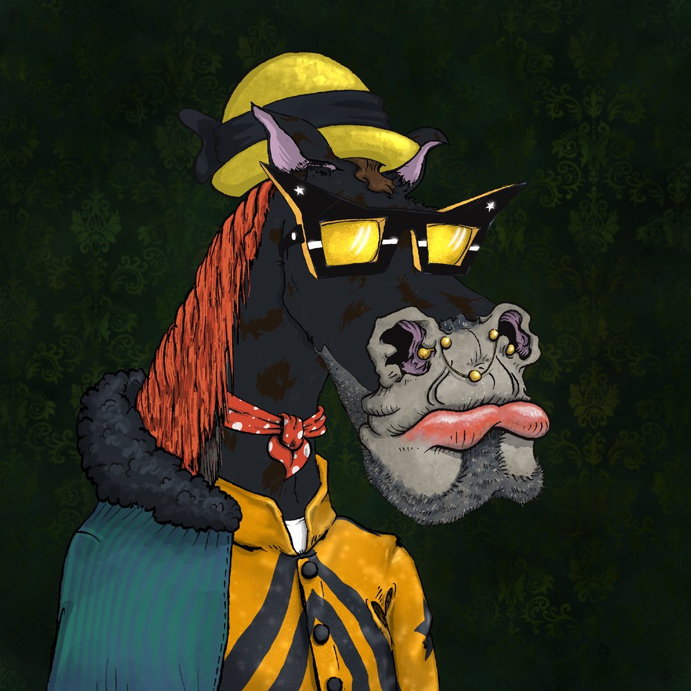SalesFrh's tweet photo. Filthy Rich Horse #07000 with Attire: Orange Star Jockey Silk (2.00%) sold on https://t.co/cSvvdcaLeb for a collection offer of ₳47 ($17.23) https://t.co/HWQT8KvTTh