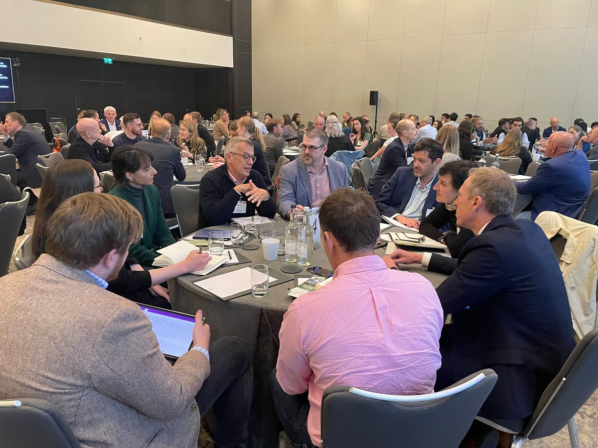 PA_Consulting's tweet photo. Our #sustainability and #MaterialsExperts team enjoyed listening to and meeting with decision-makers at #RethinkingMaterials this week. Today's highlight was Jamie Stone's roundtable on Tackling the #DesignForSustainability Challenge. https://t.co/GeplEWo4HK