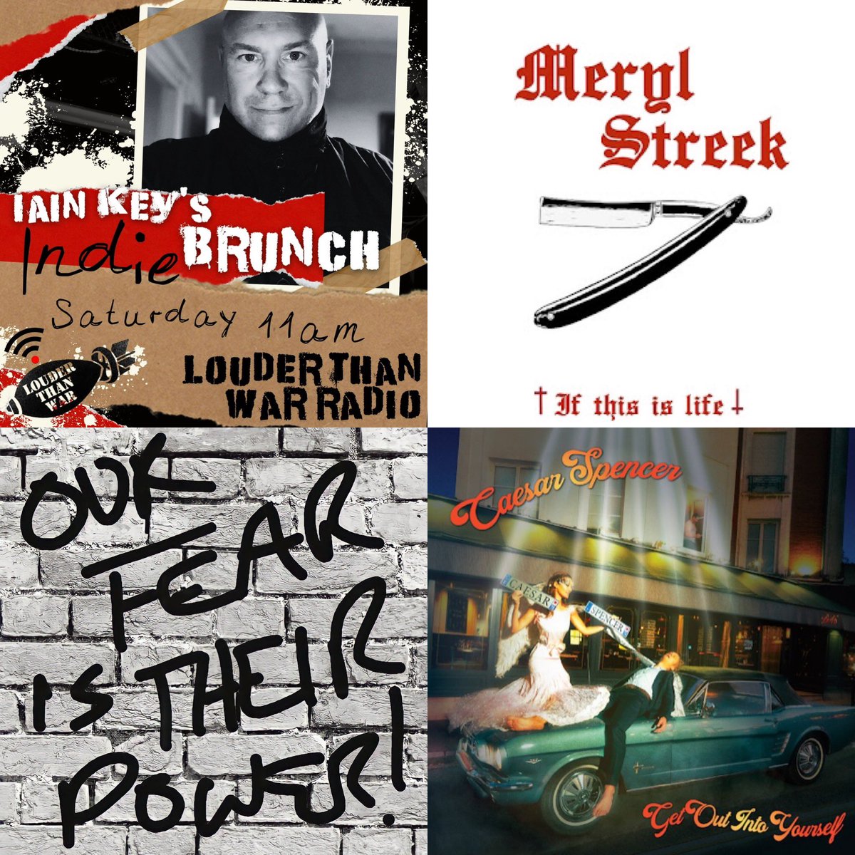 iainkey's tweet photo. As well as chatting to @caesarspencer21 on this weekend’s show and playing some of his French suggestions, I’ll be playing new tracks from @MerylStreek @project_shed @hotwaxbandd @AutocamperBand @ChrisBodMusic #kickedintheteeth and the heavenly vocals of @itsloismusic https://t.co/N3tWNj1kt3