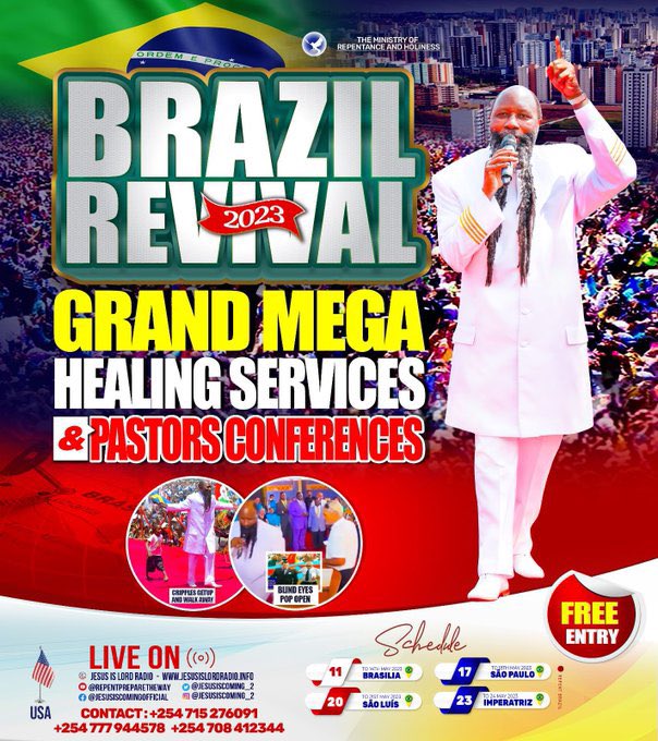 Repent_Namibia's tweet photo. The Event Of The RAPTURE Is So Important That The LORD Himself will come down for you.

That Is Why There Is Need For The Church To Obey The VOICE OF GOD Preparing Nations For The Glorious Coming Of The MESSIAH 

 #SaoPauloWordFest https://t.co/tqnlPpiZe2