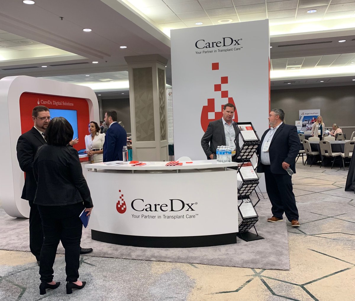 CareDx's tweet image. It was a great turnout at our Symposium on improving access to transplantation at #UNOSTMF2023 yesterday! Stop by our booth to learn how CareDx&apos;s industry-leading suite of innovative tx mgmt solutions enable more cohesive care &amp;amp; efficiency across the pre- and post-tx journey.