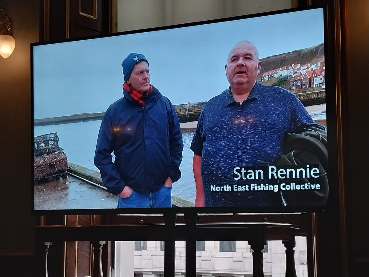 Good to see @NEastFC & @applied_marine work on tackling the wide scale die off north east crabs & lobsters featured at @FishmongersCo Philanthropy Reception. 
Very well done to Fishmongers Company for supporting  scientific evidence in North East fishing's  David & Goliath battle