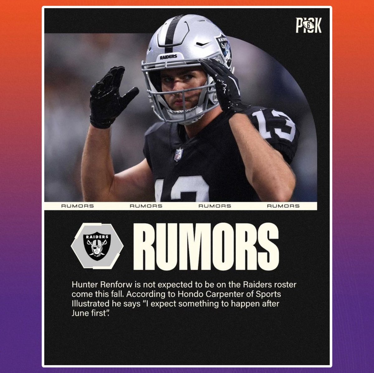 ClemsonSportNet's tweet photo. If true, where do you want to see Hunter land? The @Jaguars have our vote 🤫 

[via @thepick6com] https://t.co/f10WsZnZ2A