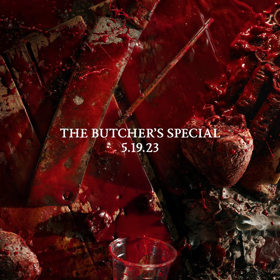 The Butcher has something he’d like to share with you.

Coming 5.19.23