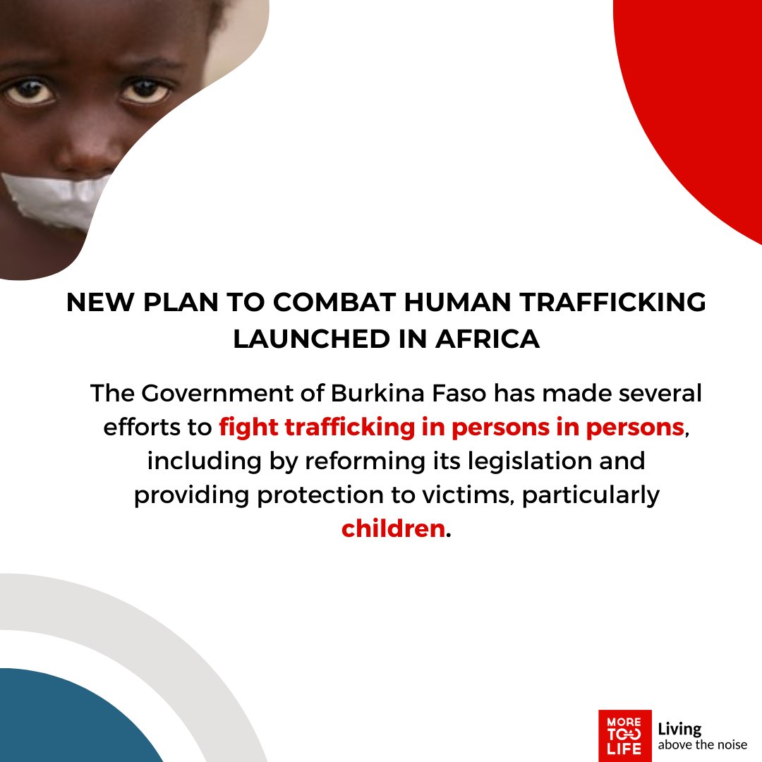 Burkina Faso struggles with trafficking. Victims forced into labor and sexual exploitation. Security issues worsen problem. Limited investigations, expanding victim identification.  #HumanTraffickingAwareness #EndHumanTrafficking #MoreTooLife