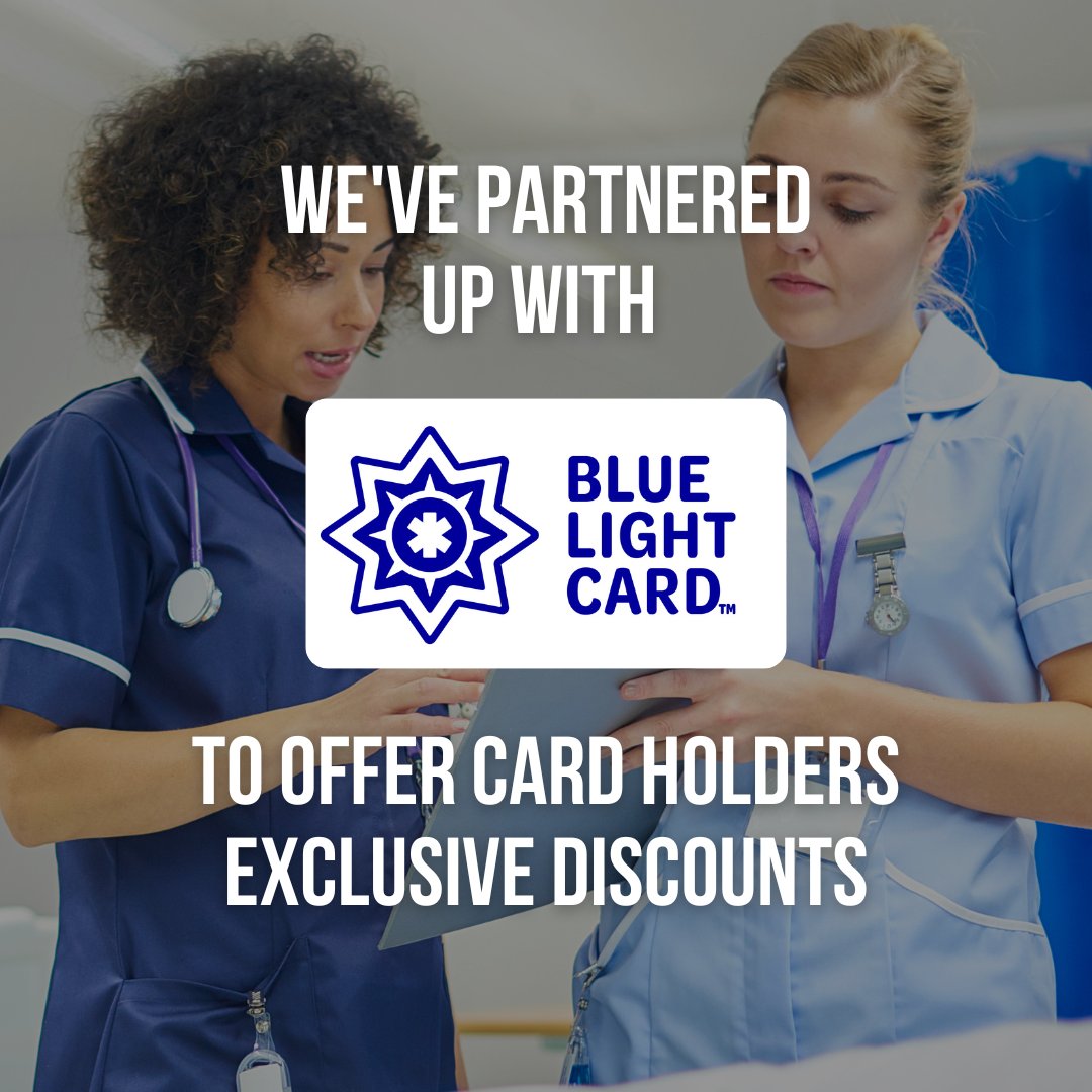 We are delighted to announce our latest Brand Partnership... 🙌

We are proud to support <a href="/bluelightcard/">Blue Light Card</a> by offering their Members an exclusive discount. 🚨

📲 To access our #BlueLightCard discount, visit: bit.ly/3Oj49yN

#Wellnergy 💎 #Festival #EmergencyServices #NHS