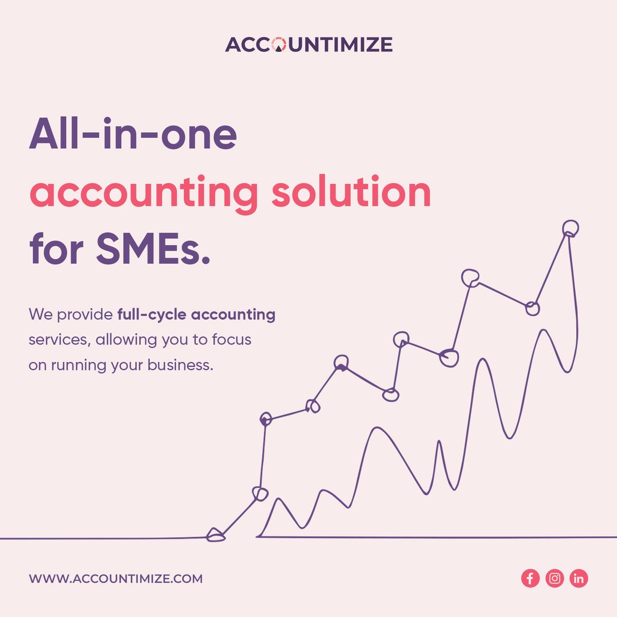 accountimize's tweet photo. Say goodbye to the accounting hassle and hello to more time for growing your business. Our all-in-one accounting solution is tailored for small and medium-sized businesses.
Visit https://t.co/xJIirqIFaB for more information. https://t.co/KfnoHeN1PY