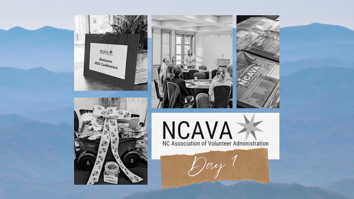 NC_VolAdmins's tweet photo. Conference day 1 has just kicked off!  We're excited to learn with everyone and #elevatevolunteerism!

#828isgreat #lovols #professionaldevelopment #volunteermanagement https://t.co/oURYz3qpQP