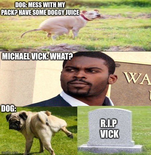 MoonlightRdPod's tweet photo. #animalabuse #michaelvick #memes #animalcreulty #NFL #badnewzkennel #dogs #football #animals https://t.co/u5bl21hbym