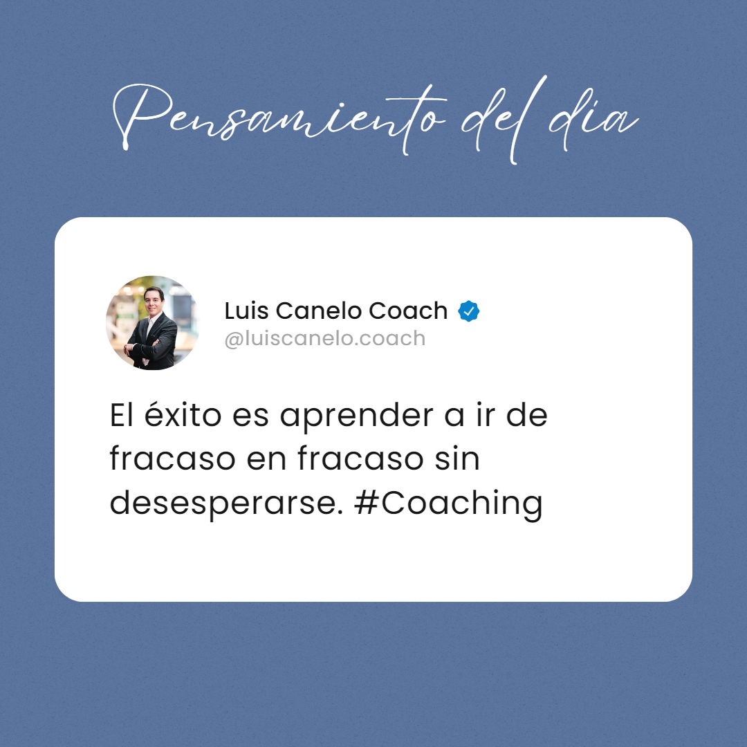 LuisCanelo's tweet photo. El coaching puede ayudarte a salir de tu zona de confort y descubrir nuevas posibilidades. ¿Estás listo para el desafío? Reserva tu sesión de prueba. #coaching #coachingdevida #coachingtips #coachingemocional #coachingejecutivo #onlinecoaching #businesscoaching #coachingonline https://t.co/at6uPWPcJD