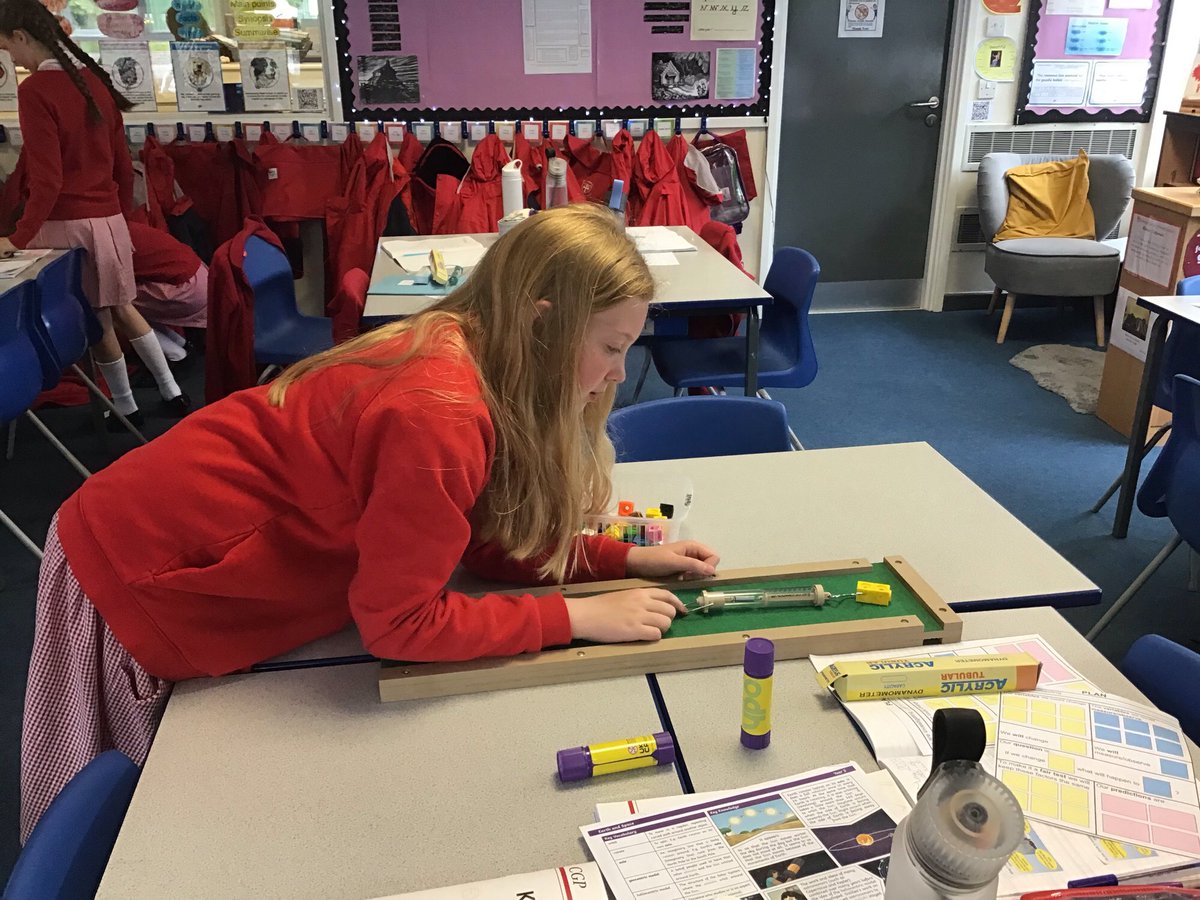 StAnnesKnowsley's tweet photo. Year Six enjoyed investigating friction in Science this week. Thank you @EdinaTrust for joining our lesson today #SacpskScience https://t.co/l4fcfm3lFf