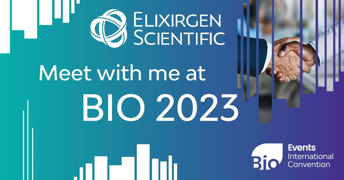 We're thrilled to share that Elixirgen Scientific will be at the BIO International Convention in Boston this year! We're eager to connect with like-minded professionals and share our latest offerings and research. Will you be there? Let us know! #BIO2023 #Biotech