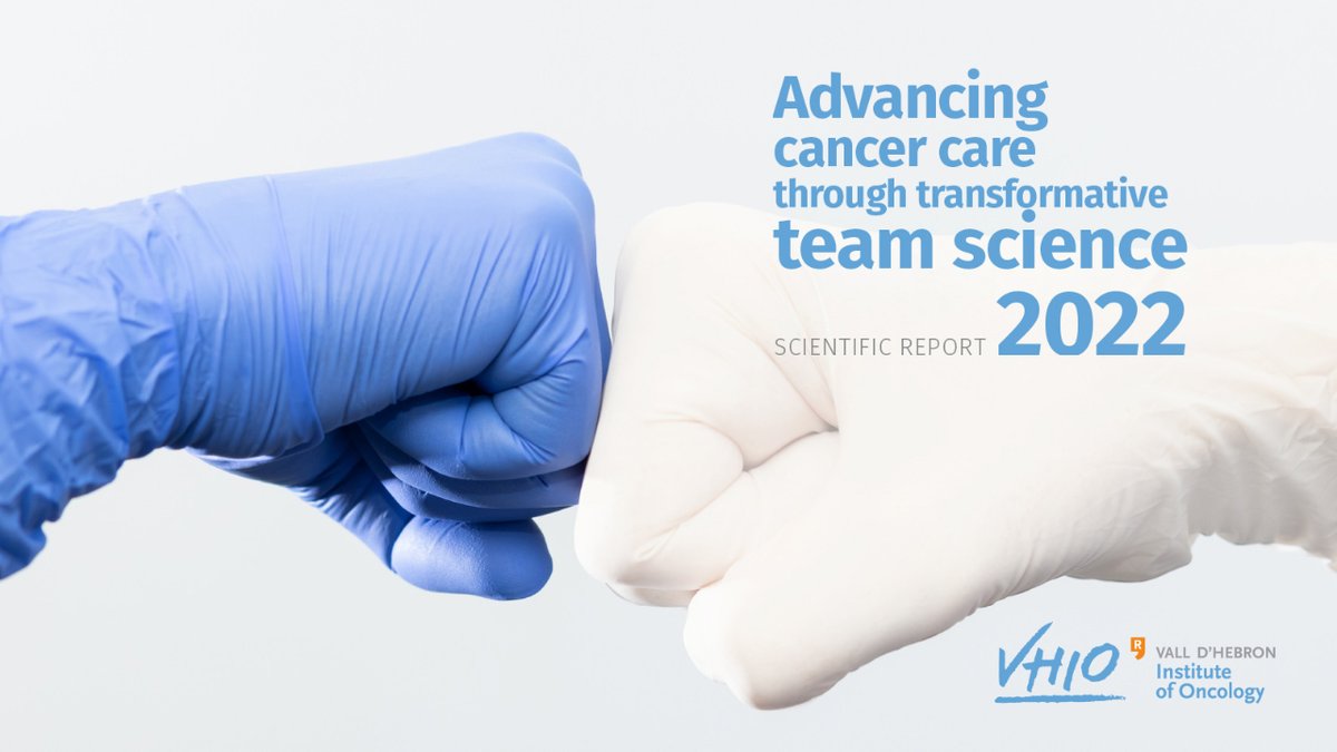 🗞️ If you haven't read the VHIO Scientfic Report yet, now is the time ‼️ Find out about the successes of our institution in 2022 and the people behind the achievements. ➕bit.ly/ScientificRepo…