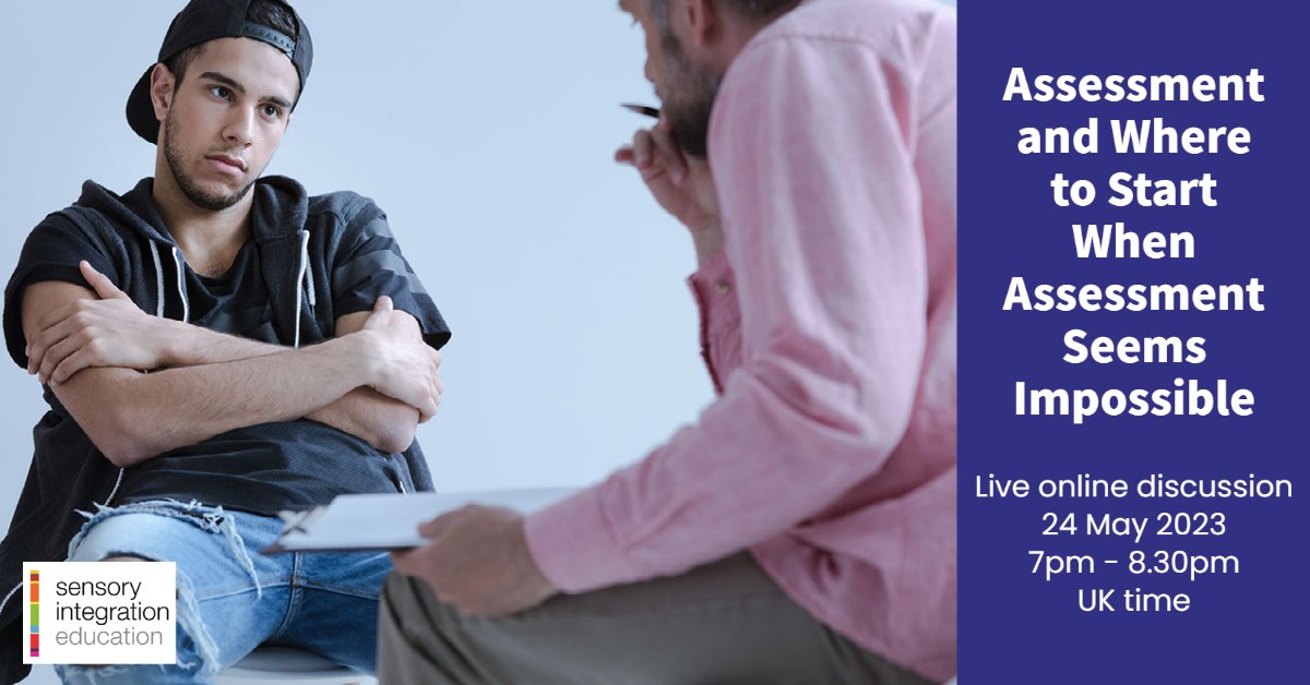 One week left to register!

If you work in Restricted Environments or Forensic Services, you won't want to miss next Wednesday's live online discussion. We're looking at where to start when assessment seems impossible...

loom.ly/T1o8esc

#SensoryIntegration #SIAssessment