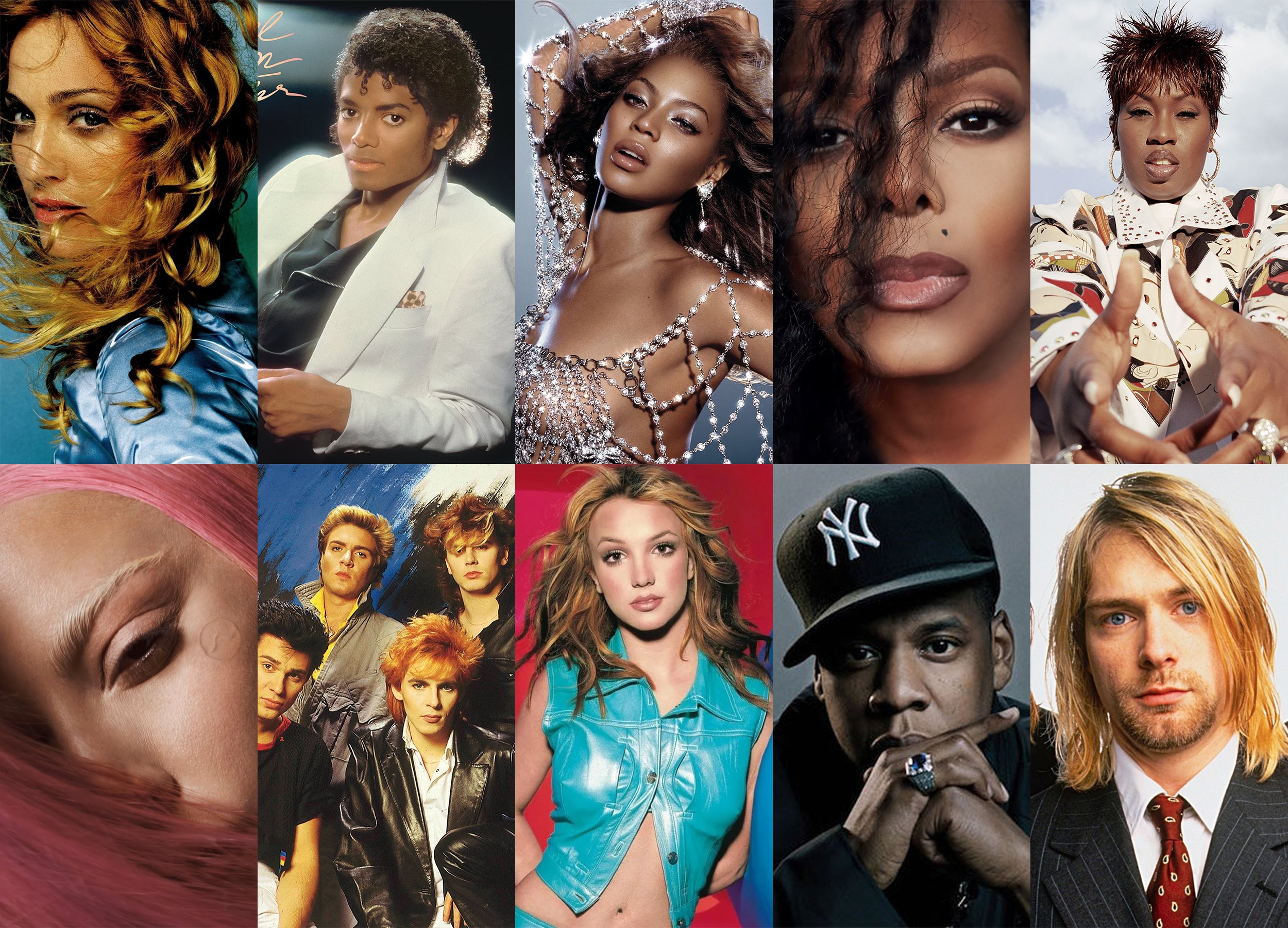 Pop Culture on X: "Billboard's greatest music video artists of ALL TIME: 1.  Madonna 2. Michael Jackson 3. Beyoncé/Destiny's Child 4. Janet Jackson 5.  Missy Elliott 6. Lady Gaga 7. Duran Duran
