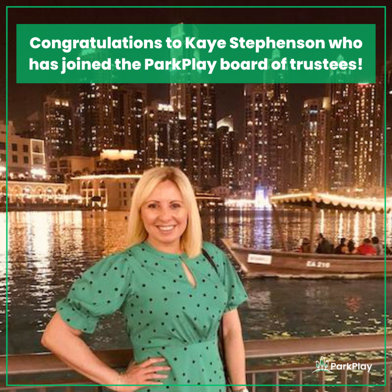 ParkPlayUK's tweet photo. “I am thrilled to be part of such an exciting and worthwhile organisation such as ParkPlay. I hope to add value to the board and bring in new perspectives.”

We’re looking forward to growing ParkPlay together with Kaye's support 🌟

#MeetMovePlay #ParkPlay https://t.co/nxjPXcX4ND