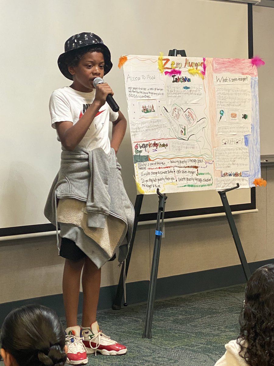 We are super proud of our 5th grade Cheetahs!!! They are presenting their exhibition projects like adults!!!