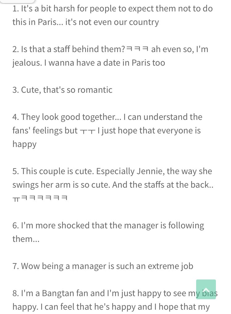 _sivvyy_'s tweet photo. Knetz reacting to Taehyung and Jennie dating 

So cute 😭😭😭

#Taennie https://t.co/h5RVtsXgvr