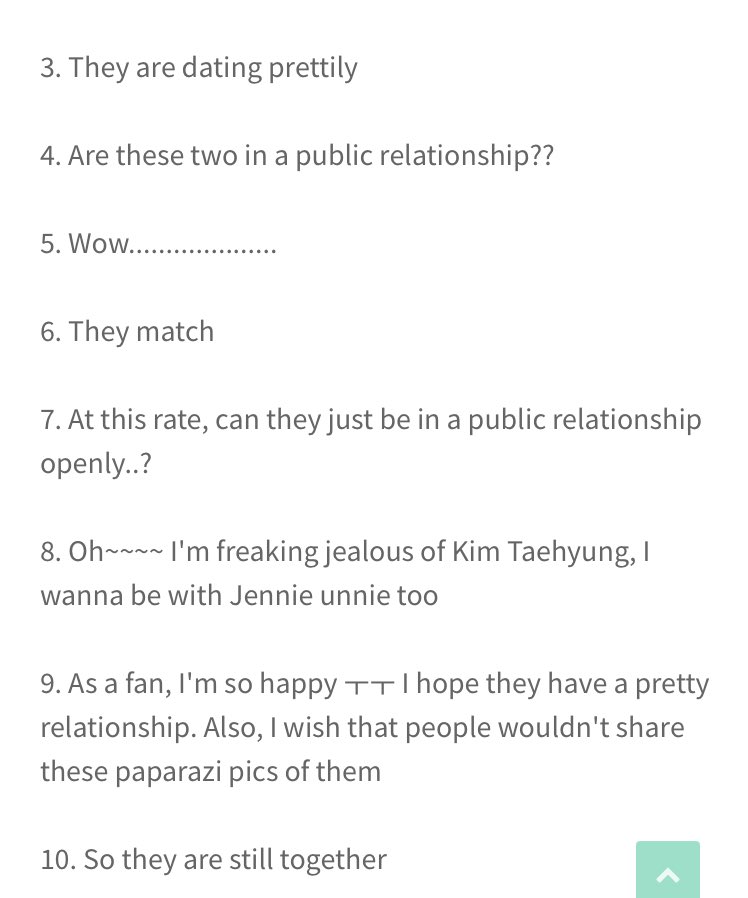 _sivvyy_'s tweet photo. Knetz reacting to Taehyung and Jennie dating 

So cute 😭😭😭

#Taennie https://t.co/h5RVtsXgvr