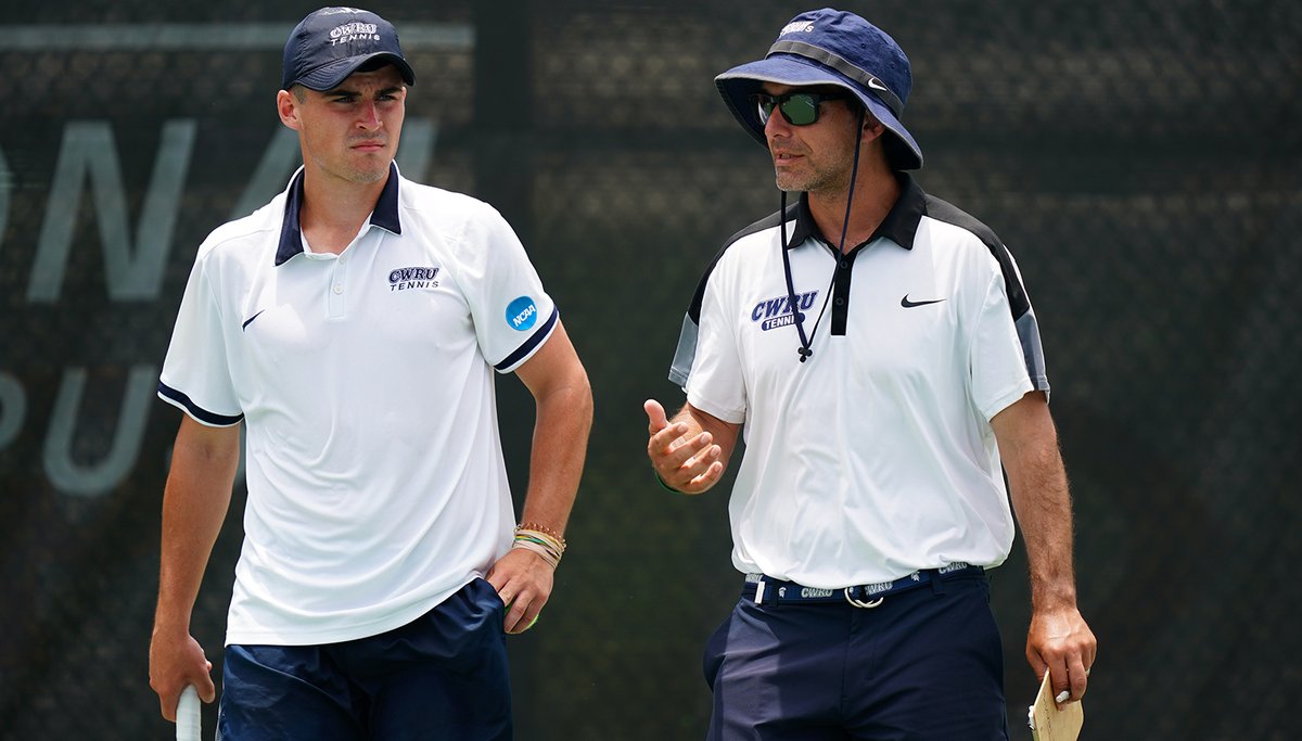 MEDIA ALERT: Tune into <a href="/wkyc/">WKYC 3News</a> tonight at 7PM as CWRU Head Coach Todd Wojtkowski and senior James Hopper will be live guests with <a href="/3JimDonovan/">Jim Donovan</a>  on the Front Row to talk about winning the <a href="/NCAADIII/">NCAA Division III</a> Men's Tennis Championship last night!

#CWRU #BlueCWRU