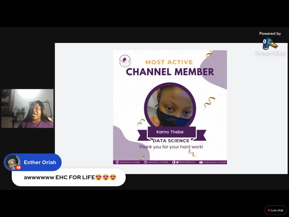 empowerhercom's tweet photo. More awards!π€©π€©
Congratulations Ladies!! You all keep the community thriving!π₯π₯π₯
#EHCAt2
#EHCAnniversary
#womenintech https://t.co/P2FrvixMOy