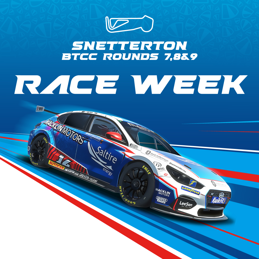 🏁 RACE WEEK! 🏁 Not long now until we kick off at @SnettertonMSV - bring it on, @PearsonRacing, @Excelr8M 💪 #MacklinMotors #EXCELR8 #BTCC #Snetterton