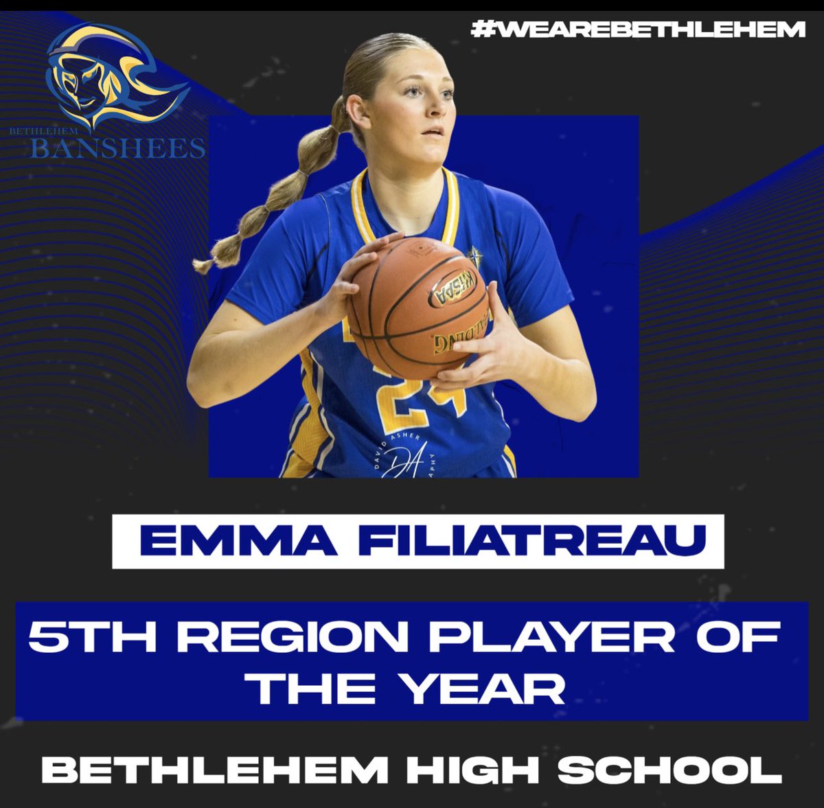 5th Region Athletic Director WINTER FEMALE Student-Athlete of the Year - Emma Filiatreau (Bethlehem) <a href="/BethlehemAthle1/">Bethlehem Athletics</a>
