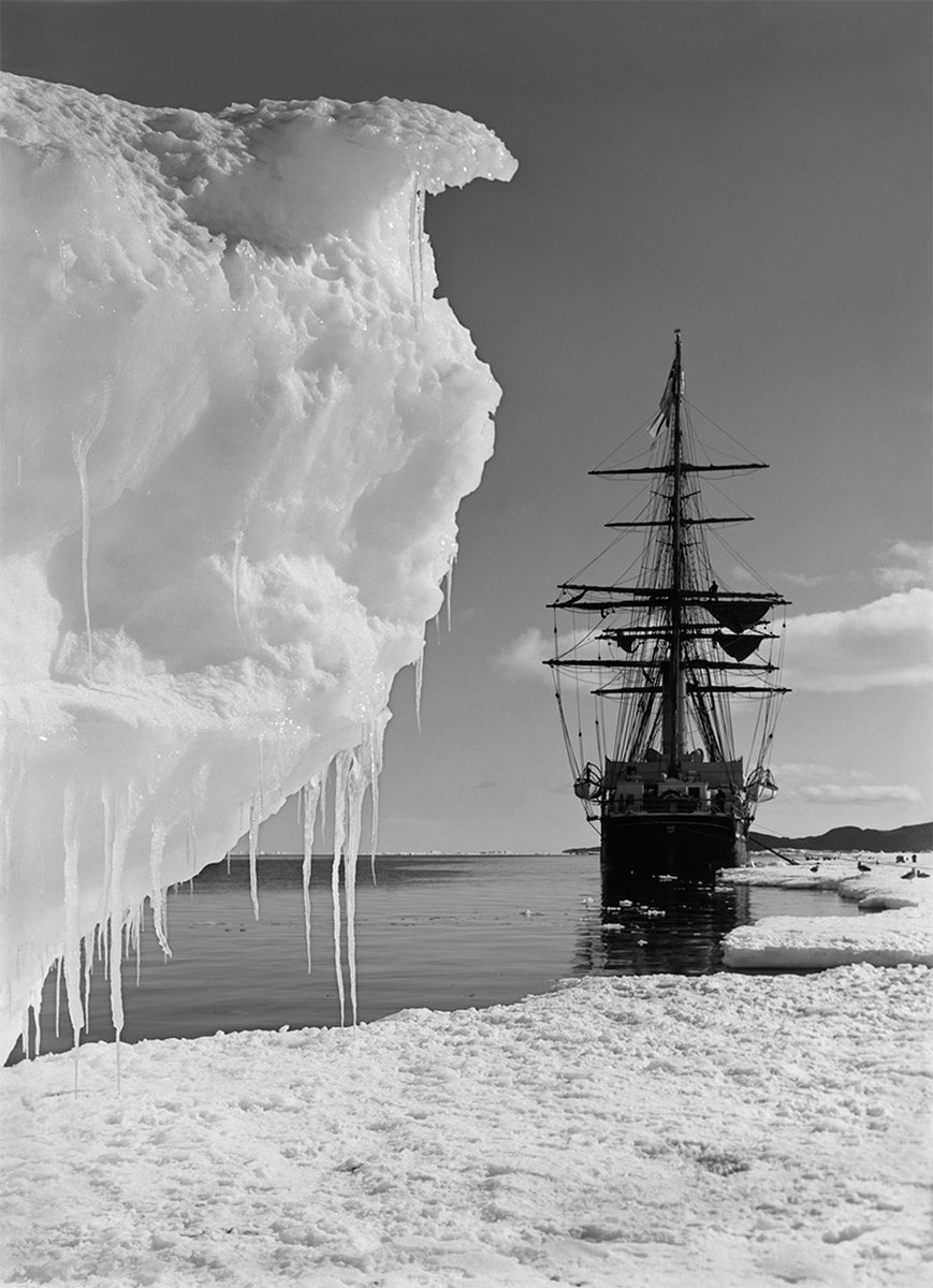 #WyrdWednesday 

'I, that did never weep, now melt with woe
That winter should cut off our spring time so.'

#Shakespeare #HenryVI  
(Photographs: #Antarctica #TerraNova #HerbertPonting)