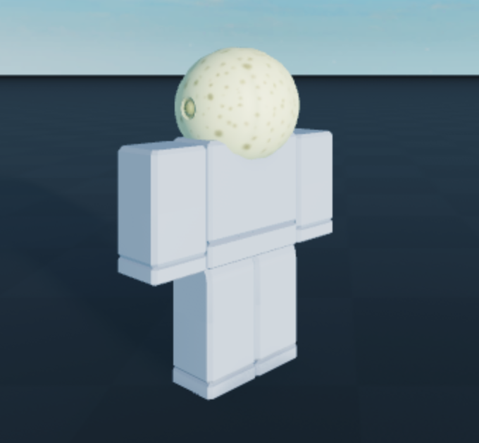 ubiquitous_dev's tweet image. NEW UGC LIMITED (125 copies): Cantaloupe Head roblox.com/catalog/134534… Perfect blend of silly and delicious. 
#10 in my limited fruit head series! #roblox #RobloxUGC #RobloxUgcItem #RobloxLimitedUGC #RobloxDev #RobloxDevs