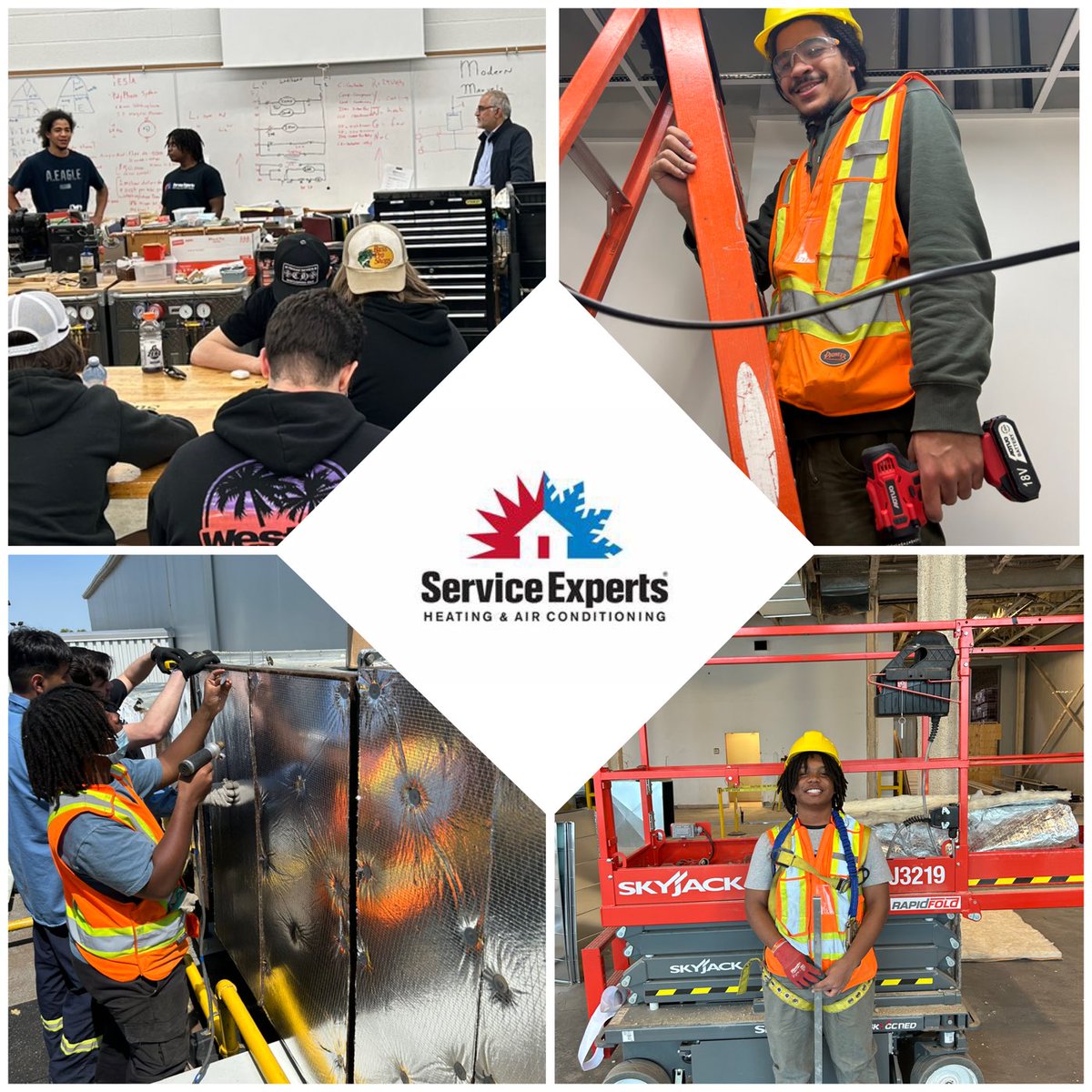mshelme's tweet photo. Thanks to ⁦@serviceexperts⁩ for supporting our SHSM Construction Program ⁦@Bramalea_SS⁩ ⁦@PeelSchools⁩ #coopworks ⁦@OYAP_Peel⁩ https://t.co/SRDxEESsqj