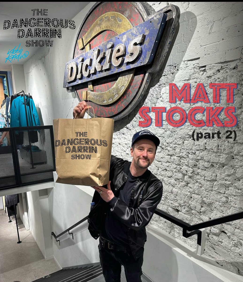 Darrin99's tweet photo. Miss my chat with @mattstocksdj  on The @DangerousD_Show  - @idobiradio ? All good...snag it here:
https://t.co/Z3SyL1YUQ0

#idobi #idobiradio #mattstocks #podcast #LA #uk #goldfinger #sexpistols https://t.co/FwAltoweyL