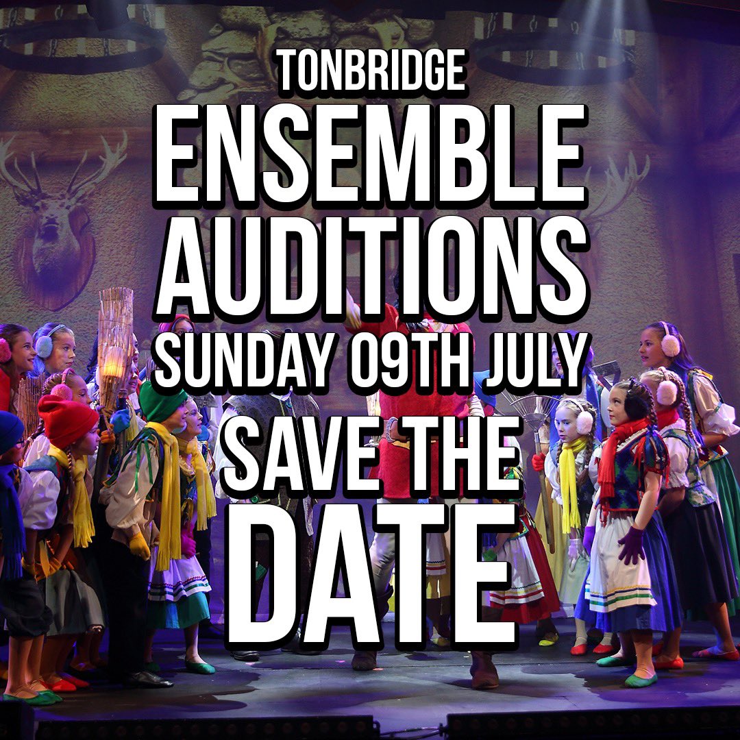 📅 Save the date in your diary! We're thrilled to announce that Ensemble auditions for this year's Pantomime, Aladdin, are coming up on the 09th of July 2023 at the @emftheatre Tonbridge! 🎭
#AladdinAuditions #PantomimeEnsemble #EMForsterTheatre #SaveTheDate