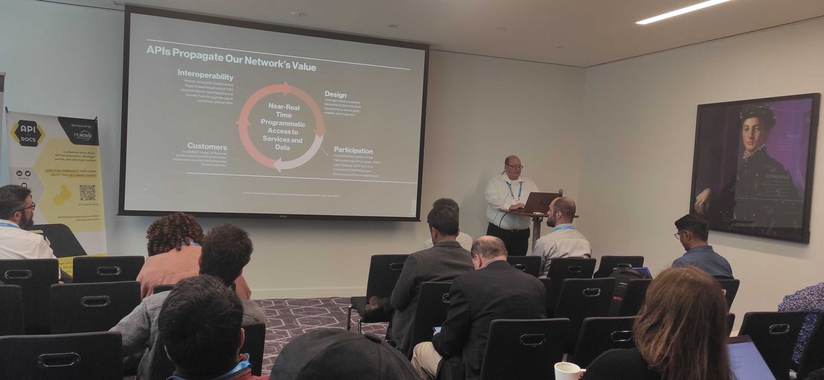 APItheDocs's tweet image. We open the afternoon at @APIdaysGlobal NY with Stephen Opferman &amp;amp; @Verizon&apos;s holistic #API value proposition keeping in mind the &quot;transition customers are making towards programmatic consumption of data and services.&quot;

#APIprogram #APIeconomy #APItheDocs #developersuccess