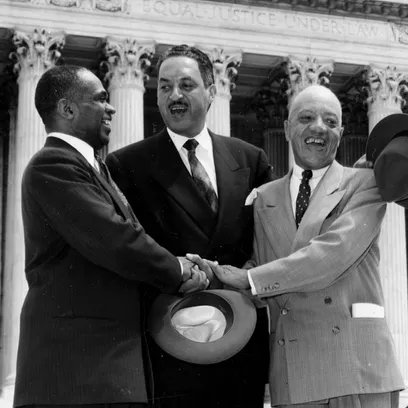 TammiMinoski's tweet photo. #OTD 1954: #ThurgoodMarshall scored a landmark victory when the Supreme Court unanimously ruled in #BrownvBoard of Education that racial segregation in public schools was unconstitutional. #CivilRights #SeparateIsNotEqual https://t.co/SZxs1K0JdH