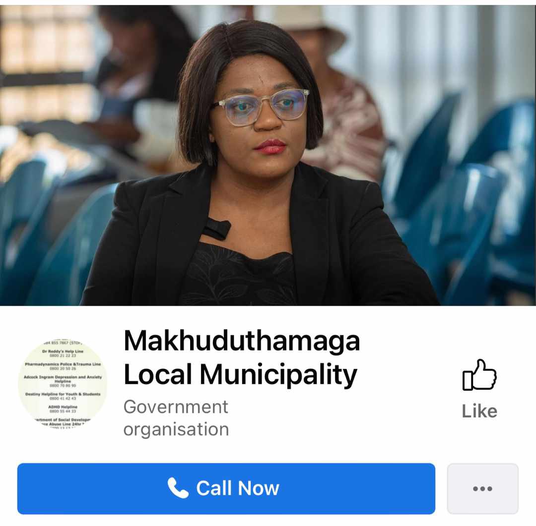 Came across this on Facebook & my WhatsApp has been buzzing. Calling me face of maspala, Makhuduthamaga Mayor, i must give them tenders 😂😂😂😂
Firstly I don't even know how my picture got there.