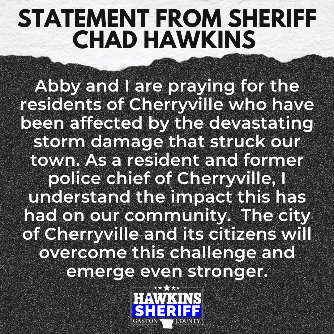 Sheriff Chad Hawkins tweet media