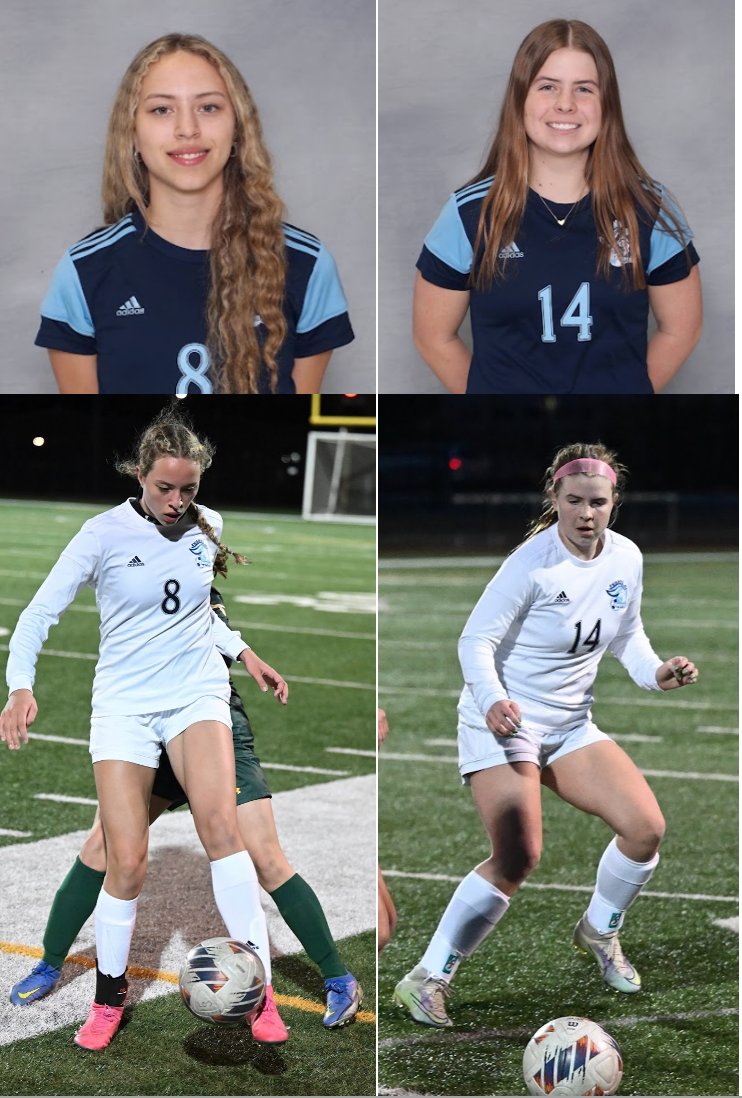 Congratulations to Lauren Harrell and Anna Washco for their special recognition and All-Sectional awards. Lauren received the All-Sectional Academic Award, Anna was the recipient of the All-Sectional Sportsmanship Award! Wonderful recognition ladies for a job very well done! LGK!