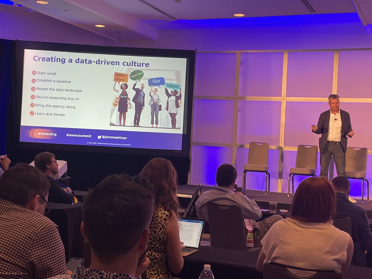 Brilliant! <a href="/JonMeakinPR/">Jon Meakin</a> has just announced the new data-culture guide for PR agencies from <a href="/AmecOrg/">AmecOrg</a> 🙌🏼 As soon as it’s released I will share… brilliant resource all agencies should jump on 📈👊🏼