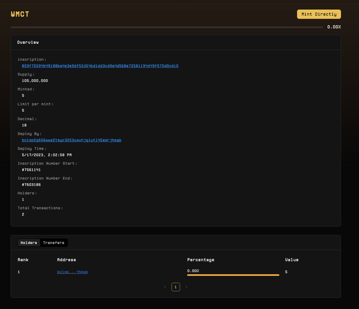 SimonFUTURE2's tweet photo. BRC-20 WMCT #bitcoin #brc20
Web3-MCT Club is on Bitcoin!
Project ROYALz Web3-MCT token on $BTC
Total Supply: 105,000,000
5 Limit per Mint!
Join the Conversation #ordinals #inscriptions #inscribe #ordi #WMCT $ORDI $WMCT https://t.co/Qfo37Wzszw