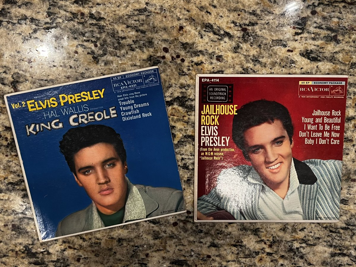 Thank you eBay for making this day a little better 💕🫶🏻 #ElvisPresley #JailhouseRock #KingCreole