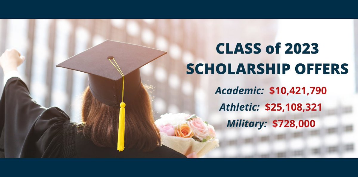 Grayson High School is ranked 3rd in the district for the amount of scholarship money our 12th graders earned. Our seniors are off to do great things!