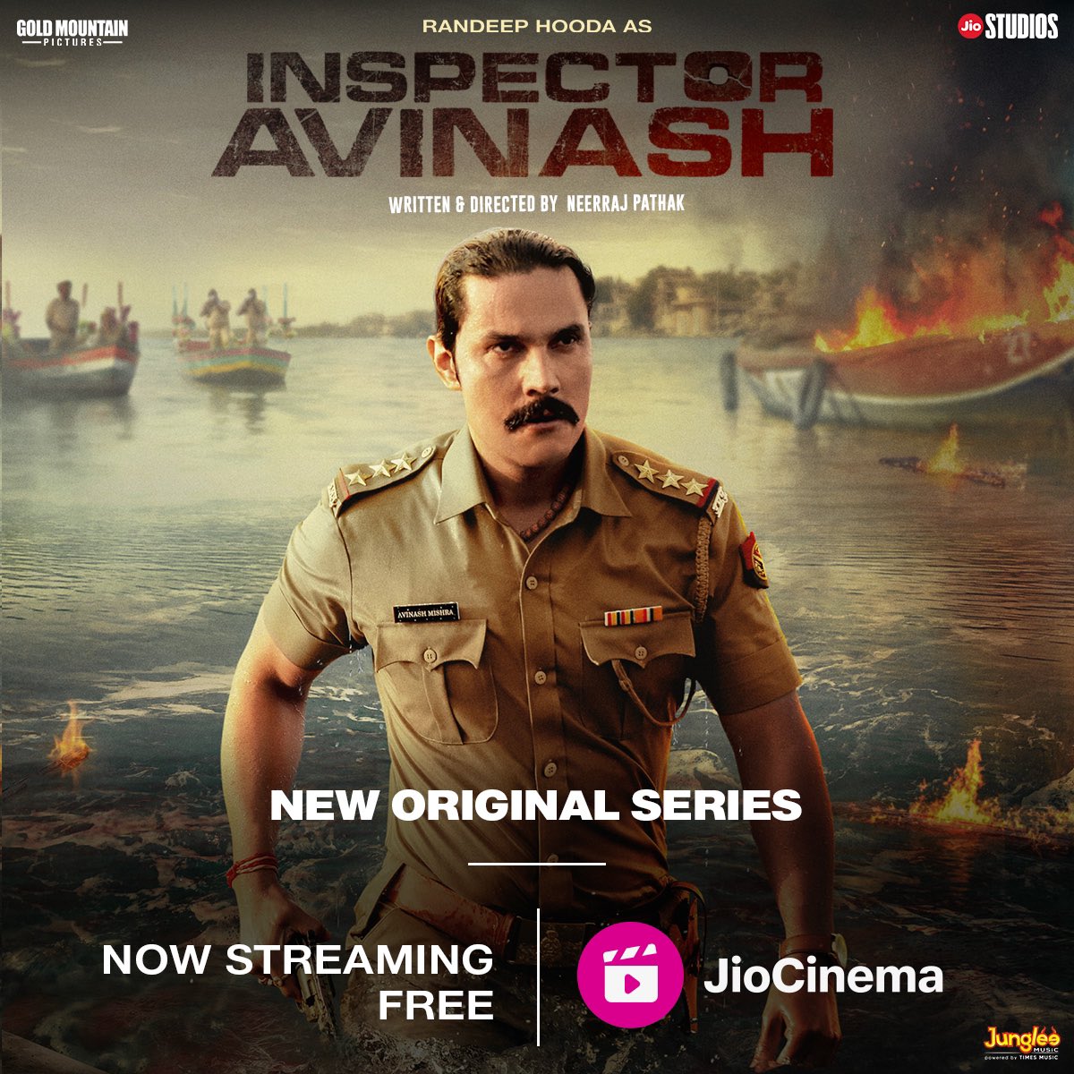 JioCinema (@jiocinema) on Twitter photo The match is over but our 'Mahakaal' cop is reporting for duty!
The first two episodes of
#InspectorAvinashOnJioCinema are now streaming free.
jiocinema-social.onelink.me/DeD6/Inspector…
#InspectorAvinash #MahakaalAvinash
#JioCinema
<a href="/jiostudios/">Jio Studios</a> <a href="/neerraj/">neerraj pathak</a>
<a href="/RandeepHooda/">Randeep Hooda</a> The match is over but our 'Mahakaal' cop is reporting for duty!
The first two episodes of
#InspectorAvinashOnJioCinema are now streaming free.
jiocinema-social.onelink.me/DeD6/Inspector…
#InspectorAvinash #MahakaalAvinash
#JioCinema
<a href="/jiostudios/">Jio Studios</a> <a href="/neerraj/">neerraj pathak</a>
<a href="/RandeepHooda/">Randeep Hooda</a>