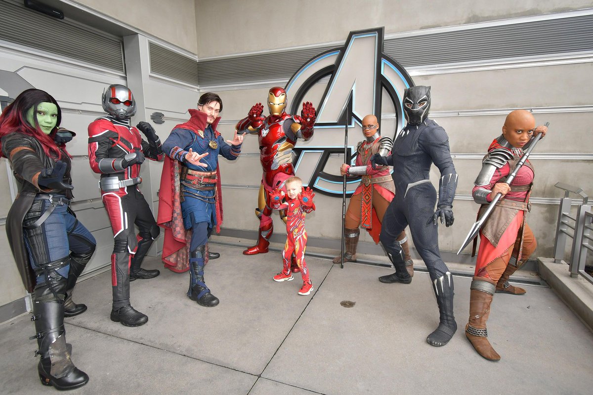 A Super Hero wish come true!💥 💙 Three-year-old Colton and his family had a @MakeAWish visit to the @Disneyland Resort and experienced a life-changing moment in Avengers Campus. Read this heroic, heart-warming story now: di.sn/6017OiG2W