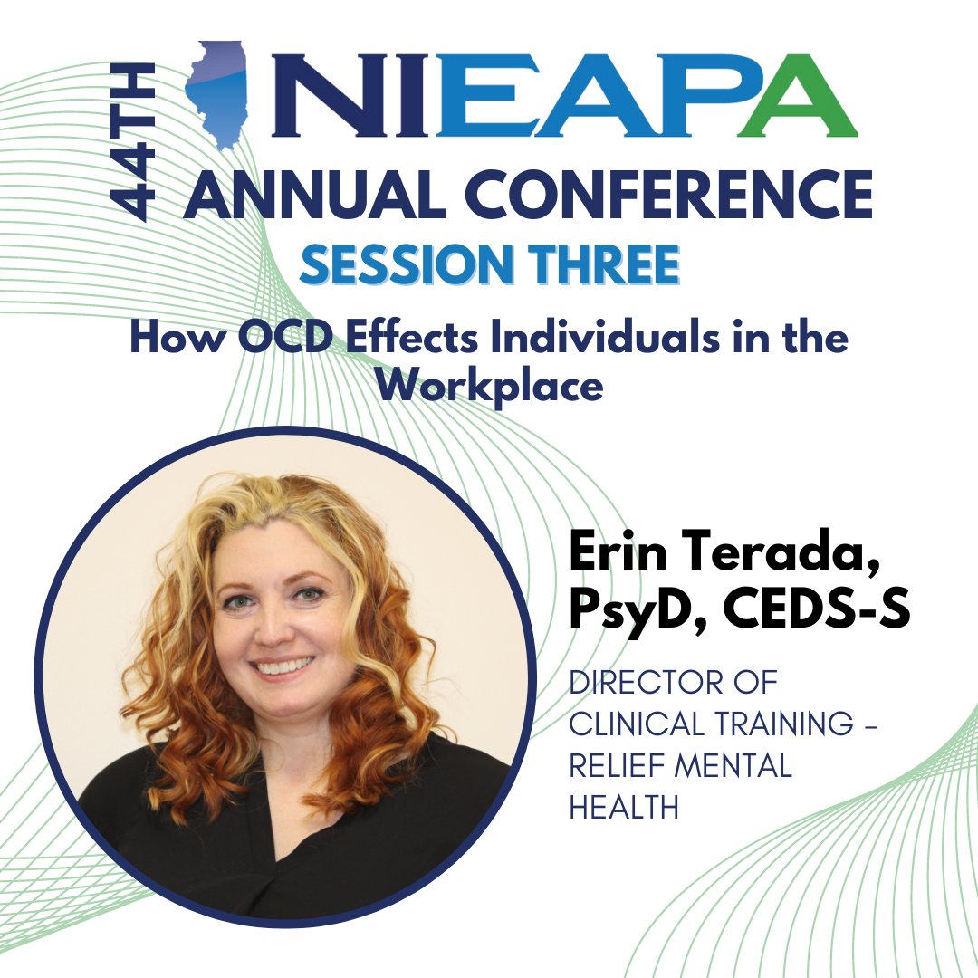 Please join us in welcoming our Session 3 Speaker Erin Terada, PsyD, CEDS-S
Director of Clinical Training Relief Mental Health. Her workshop will teach you the differences between disordered and #healthyworkplace behaviors. Register now: bit.ly/3JVgQ0L