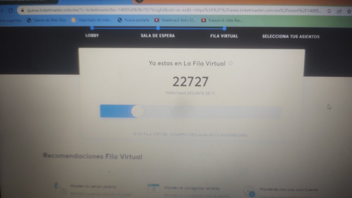 darkarai666's tweet photo. @Ticketmaster_Me @ClubAmerica @Chivas Porque chingandos pusieron su mamada de fila Virtual, antes era más fácil 😡😡😡😡 https://t.co/izDo70vJ8j