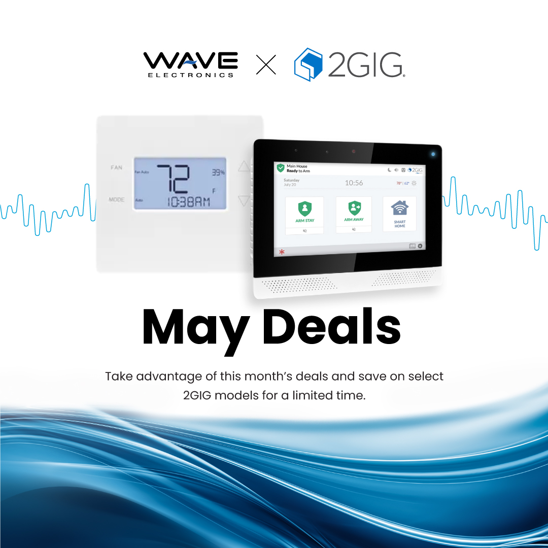 Enjoy savings on the @Nice_2GIG EDGE Remote Keypad, Contact Sensors, Thermostats, and Modules! Check out the special pricing here: ow.ly/7UUy50OqBEH #distributors #customintegrator #consumerelectronics #custominstall #custominstallation #homesecurity #securitysolutions