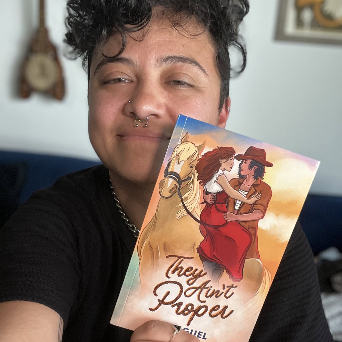 bootsncatz's tweet photo. GIVEAWAY 🐴 for They Aint Proper. It’s officially out tomorrow so I’m giving away a signed copy. 

Just follow, like and retweet this post. I’ll draw a winner on 5/20 at 3pm PST. USA only (sorry postage is expensive). https://t.co/7f3QrRXbNs