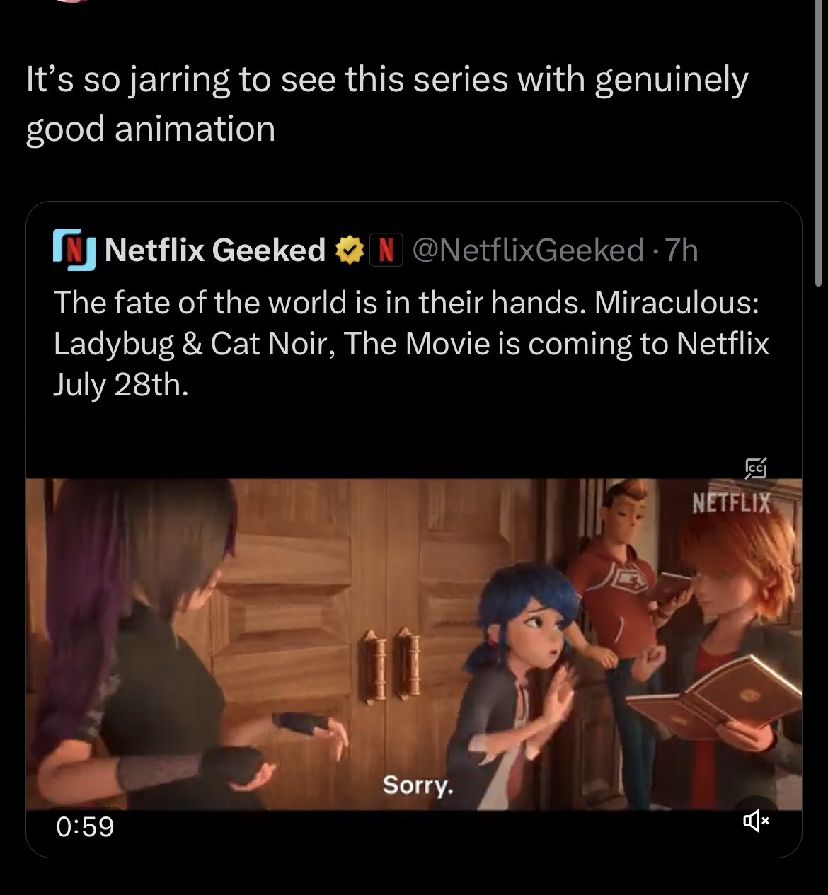 THE FATE OF THE WORLD IS IN THEIR HANDS. Miraculous: Ladybug & Cat