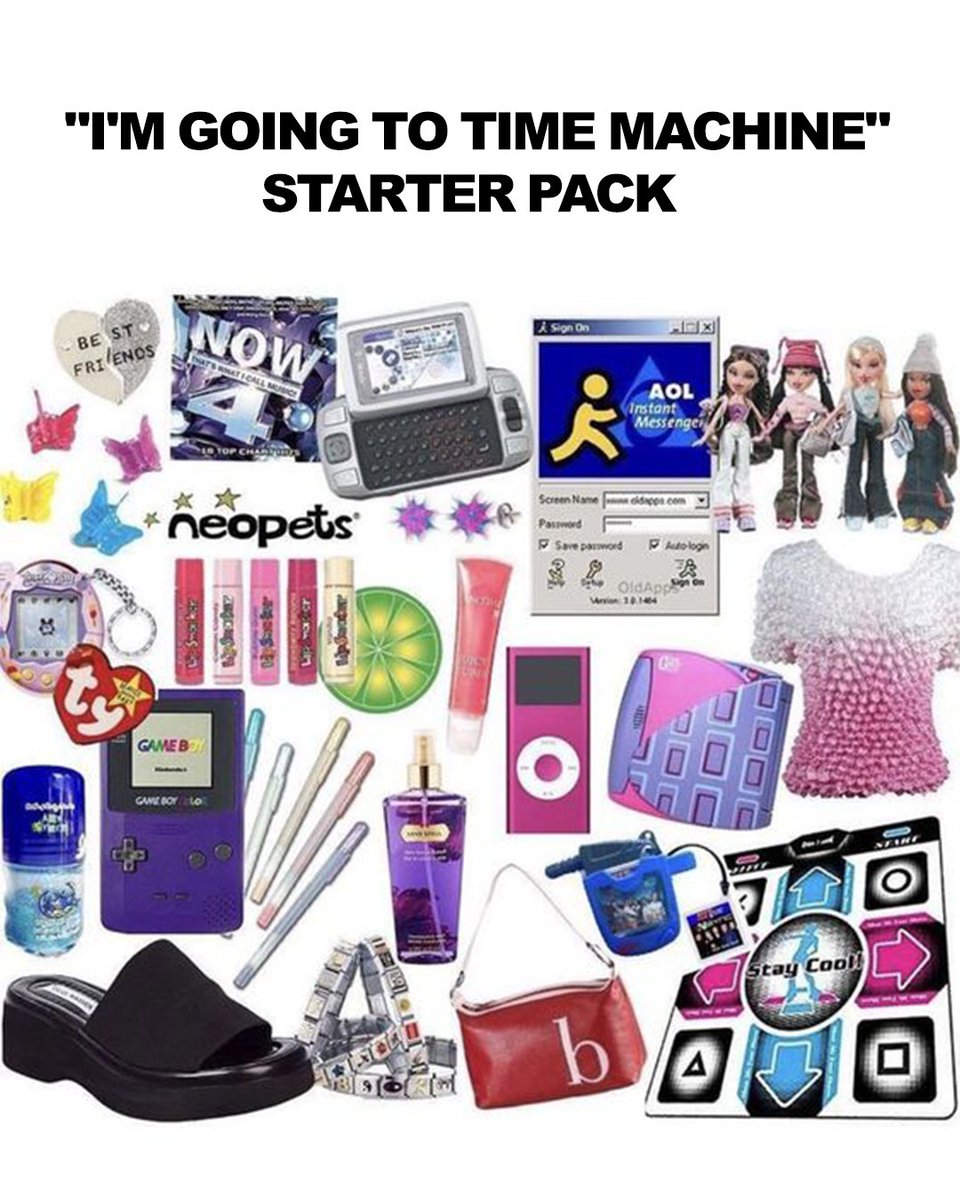 timemachine_la's tweet image. Me and the homies pulling up to @timemachine_la in our starter packs. 👟 Grab some of our signature cocktails while you’re there and party responsibly with our Appletini &amp;amp; Cosmo party punch! 🧃🎉